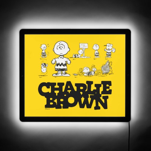Peanuts  Always Charlie Brown LED Sign