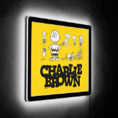 Peanuts | Always Charlie Brown LED Sign (Angle)