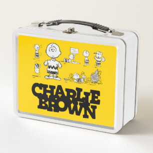 Peanuts Always Charlie Brown Metal Lunch Box