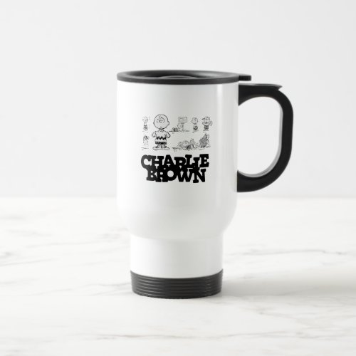 Peanuts  Always Charlie Brown Travel Mug