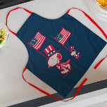 Peanuts | American Summer Old Glory Apron<br><div class="desc">Check out this cute Peanuts design featuring Snoopy and Woodstock.</div>