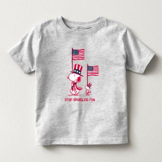 Peanuts | American Summer Old Glory Toddler T-shirt