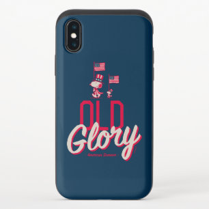 Peanuts   American Summer Old Glory iPhone X Slider Case