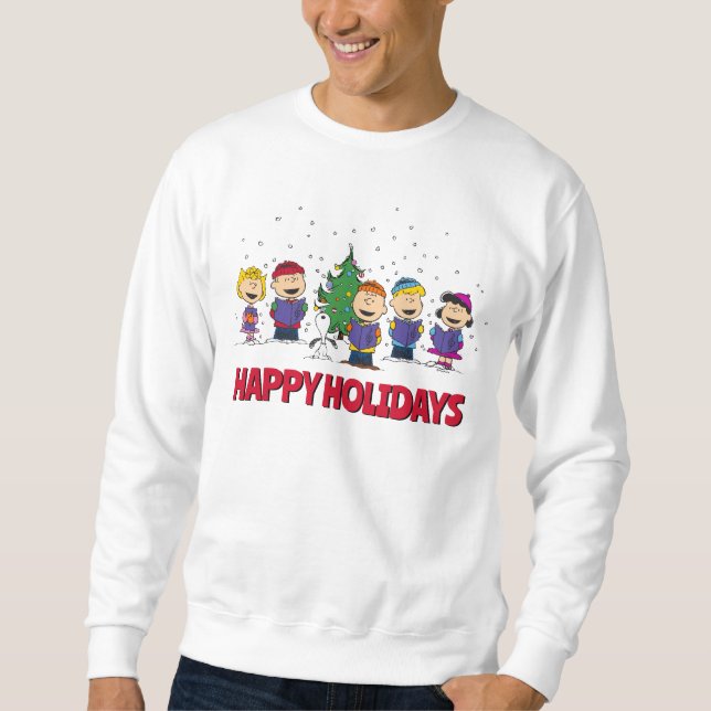 Peanuts | Around the Christmas Tree Sweatshirt (Front)