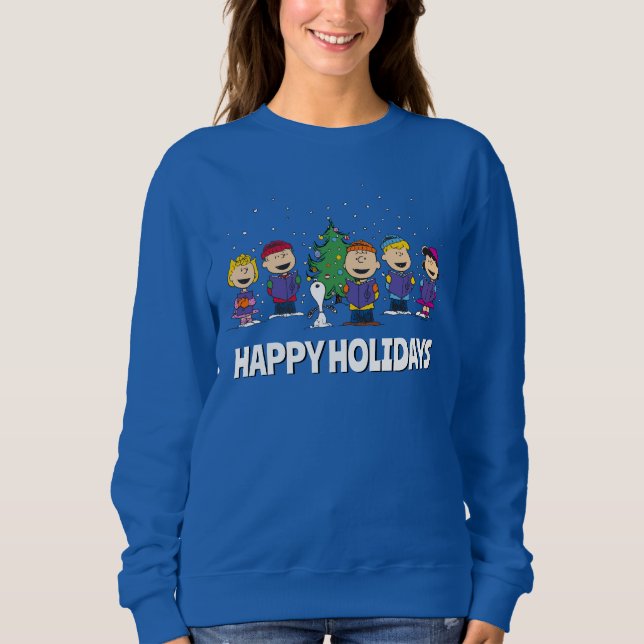 Peanuts | Around the Christmas Tree Sweatshirt (Front)