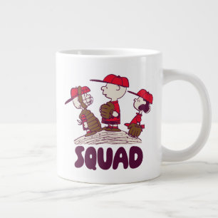 Peanuts Baseball Squad Giant Coffee Mug