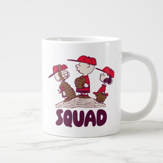 Peanuts | Baseball Squad Giant Coffee Mug (Right)