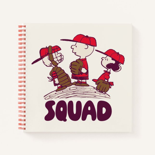 Peanuts | Baseball Squad Notebook (Front)