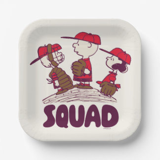 Peanuts | Baseball Squad Paper Plates