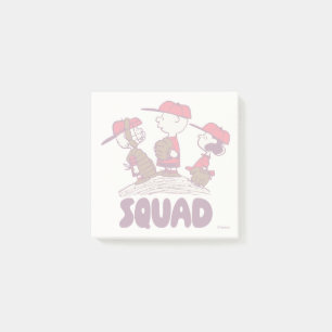 Peanuts Baseball Squad Post-it Notes