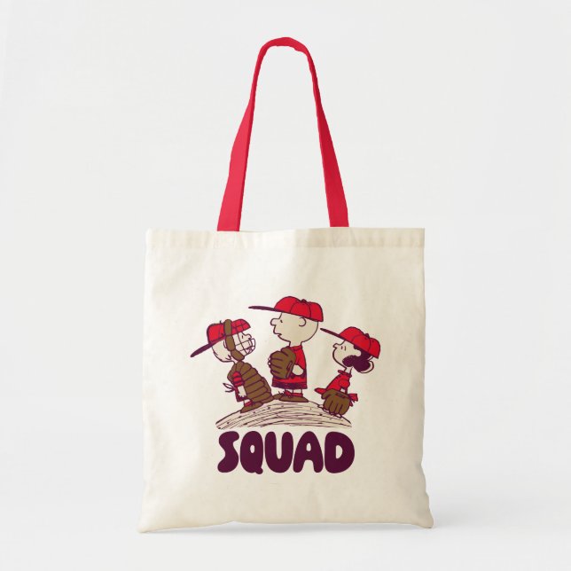 Peanuts | Baseball Squad Tote Bag (Front)