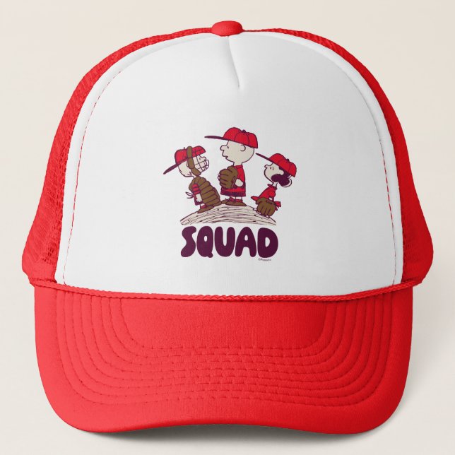 Peanuts | Baseball Squad Trucker Hat (Front)