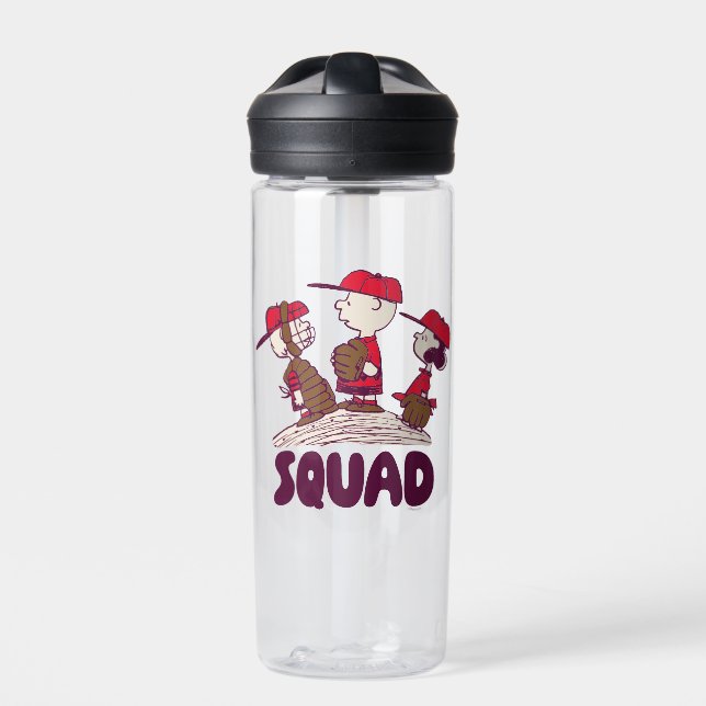 Peanuts | Baseball Squad Water Bottle (Front)