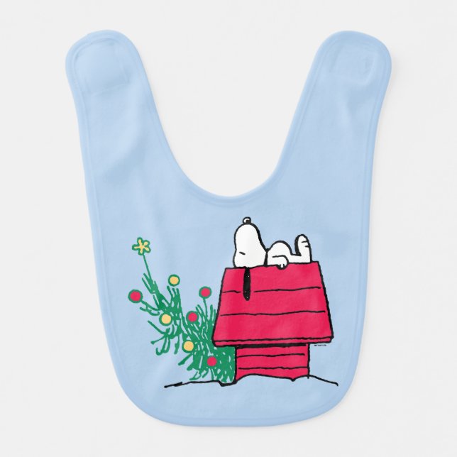 Peanuts | Be Festive Baby Bib (Front)