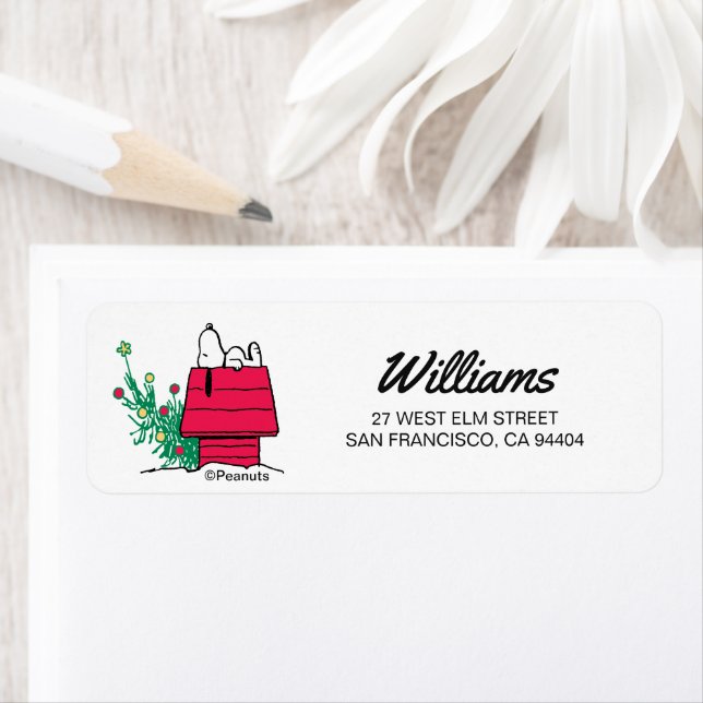 Peanuts | Be Festive Label (Insitu)