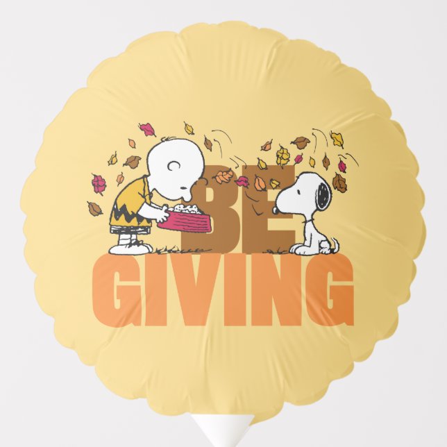 Peanuts | Be Giving Balloon (Front)