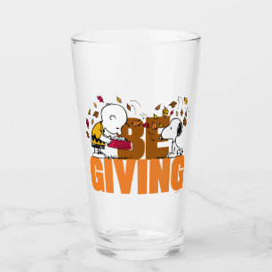 Peanuts   Be Giving Glass