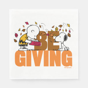 Peanuts Be Giving Napkins