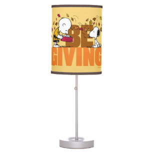 Peanuts Be Giving Table Lamp