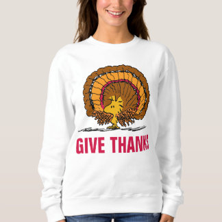 Peanuts | Be Thankful Woodstock Turkey Sweatshirt