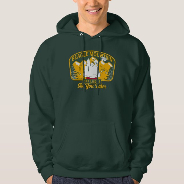 Peanuts | Beagle Mountain Ski Lodge Hoodie (Front)