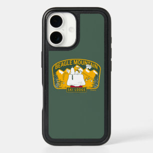 Peanuts   Beagle Mountain Ski Lodge iPhone 16 Case