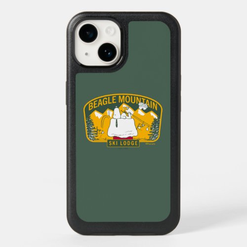 Peanuts  Beagle Mountain Ski Lodge OtterBox iPhone 14 Case