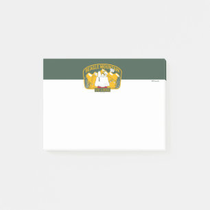 Peanuts Beagle Mountain Ski Lodge Post-it Notes