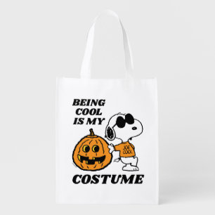 Peanuts Being Cool Is My Costume Candy Bag