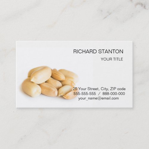 Peanuts Business Card