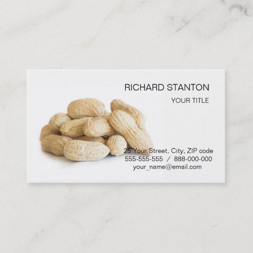 Peanuts Business Card