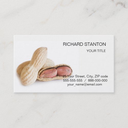 Peanuts Business Card
