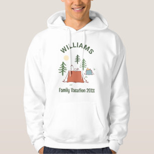 Peanuts   Camping Family Vacation Hoodie