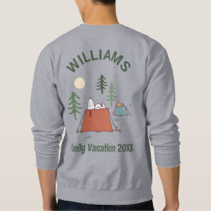 Peanuts Camping Family Vacation Sweatshirt
