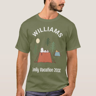 Peanuts | Camping Family Vacation T-Shirt