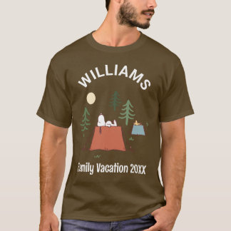Peanuts | Camping Family Vacation T-Shirt