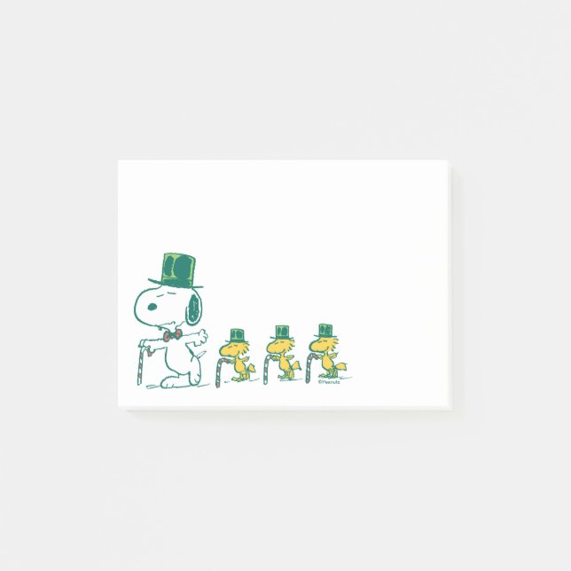 Peanuts | Candy Cane Cuties Post-it Notes (Front)