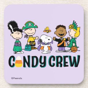 Peanuts Candy Crew Halloween Gang Beverage Coaster