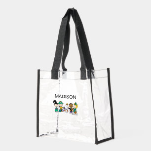 Peanuts Candy Crew Halloween Gang Clear Tote Bag