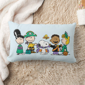 Peanuts Candy Crew Halloween Gang Lumbar Pillow