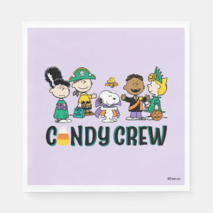 Peanuts Candy Crew Halloween Gang Napkins