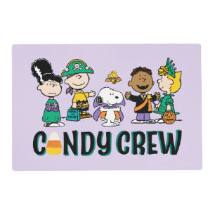 Peanuts Candy Crew Halloween Gang Placemat