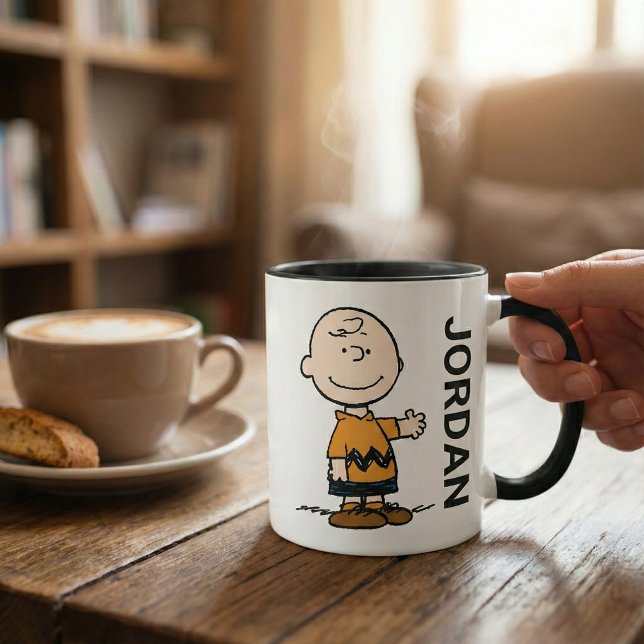 Peanuts | Charlie Brown | Add Your Name Mug (Creator Uploaded)
