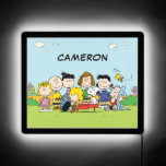 Peanuts | Charlie Brown and Gang | Add Your Name LED Sign<br><div class="desc">Take a look at this design featuring Charlie Brown and the whole Peanuts Gang!</div>
