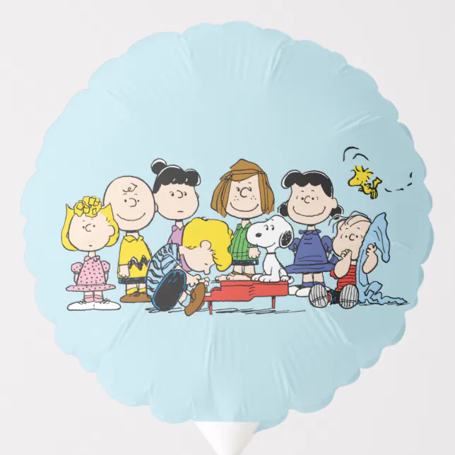 Peanuts Charlie Brown and Gang Balloon Zazzle