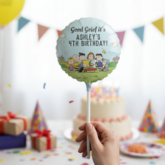 Peanuts | Charlie Brown and Gang Birthday Balloon
