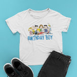 Peanuts | Charlie Brown And Gang Birthday Boy T-shirt at Zazzle