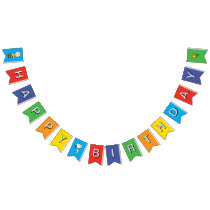 Peanuts | Charlie Brown and Gang Birthday Bunting Flags