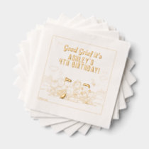 Peanuts | Charlie Brown and Gang Birthday Foil Napkins