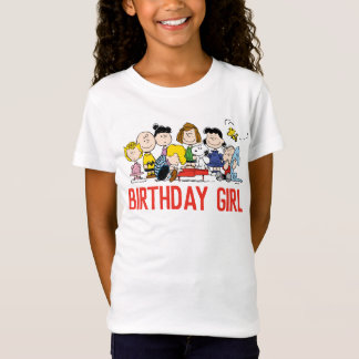 Peanuts | Charlie Brown and Gang Birthday Girl T-Shirt